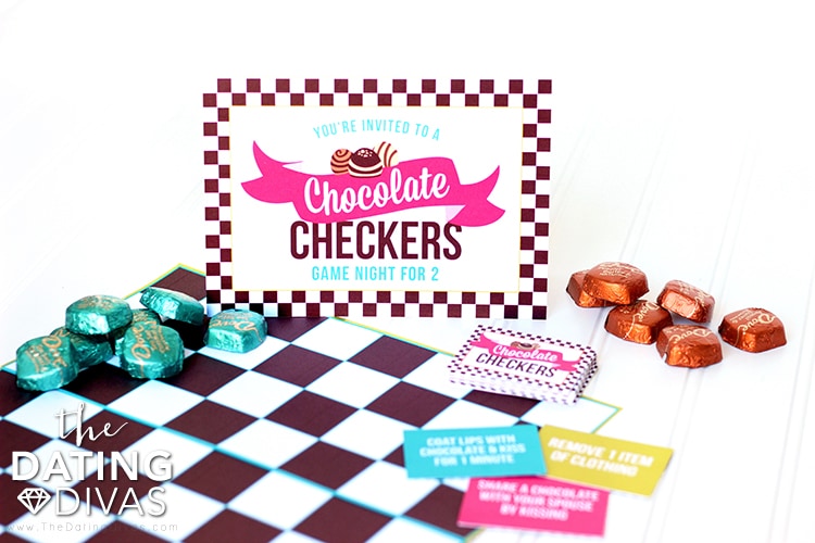 Chocolate Checkers Game