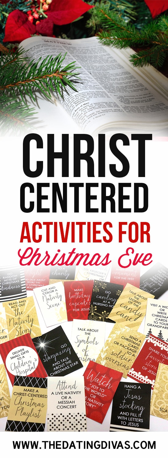 Christ-Centered Christmas Eve Activities 