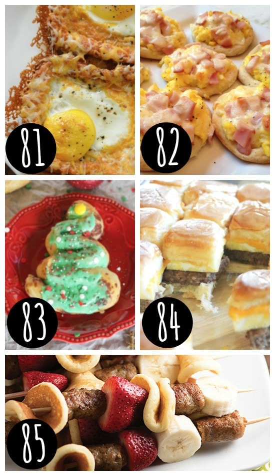 100 Christmas Breakfast Ideas - from The Dating Divas