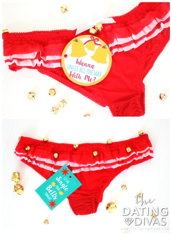 Sexy Christmas Idea - DIY Jingle Bell Panties!