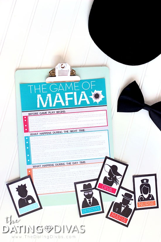 Mafia Game Night Instructions