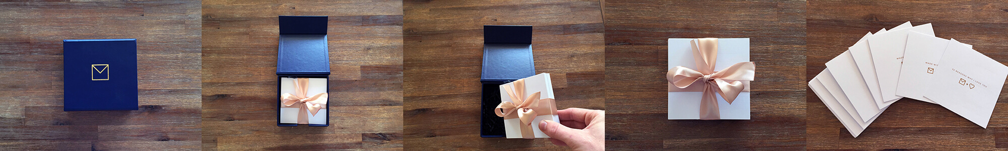 NoteCube is made from beautiful materials to ensure a beautiful gift. 