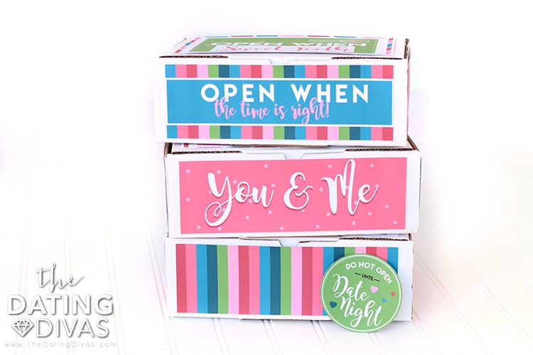 Open When Date Night Box   From The Dating Divas - 90