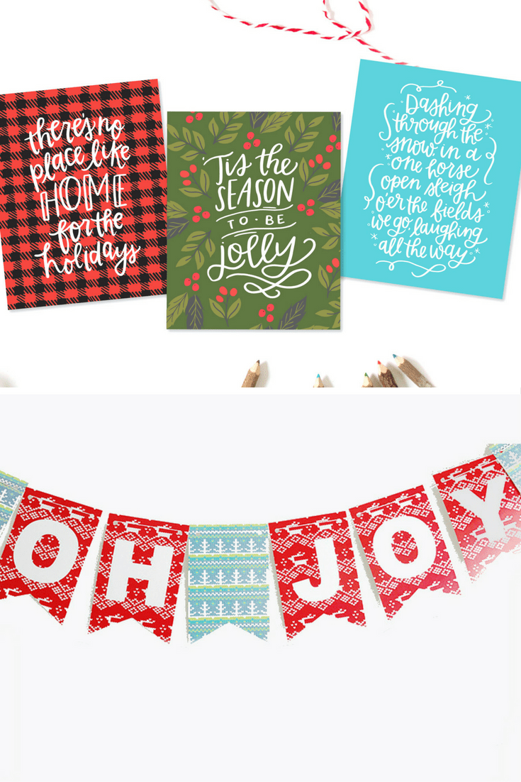 Christmas Banner and Prints