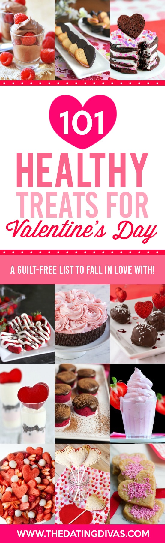 101 Healthy Treats for Valentine's Day