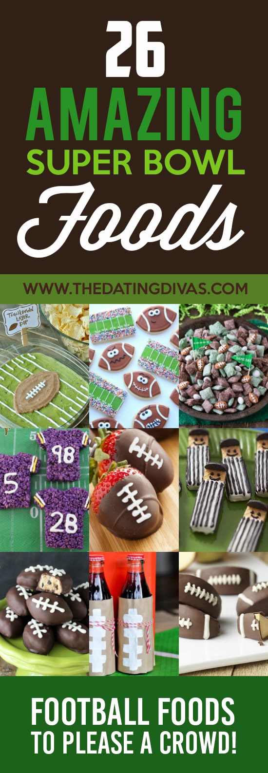 Perfect food ideas for the Super Bowl.