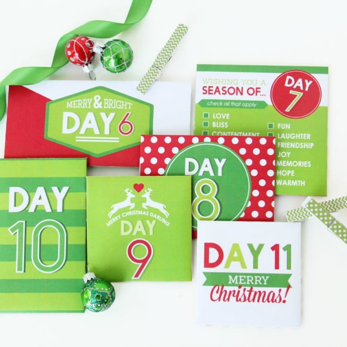 Printable Christmas Countdown