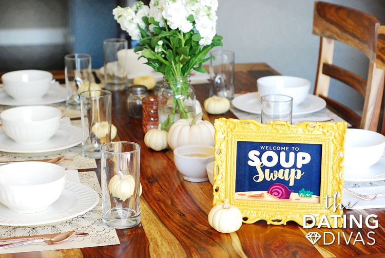 Soup Swap Decor