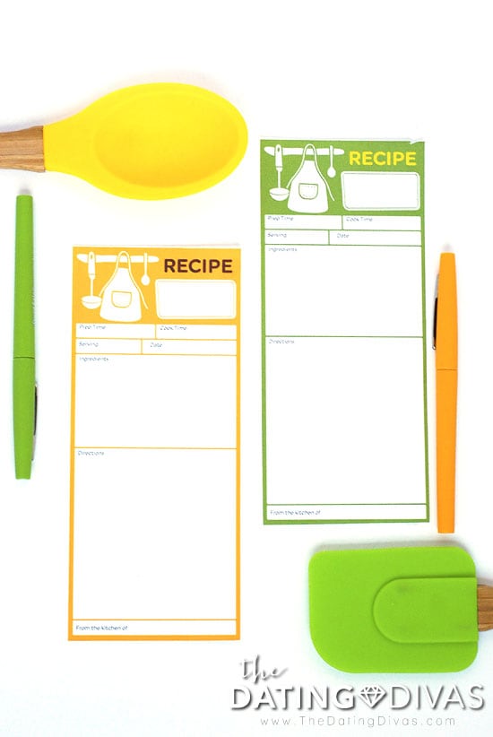 Soup Swap Recipe Cards