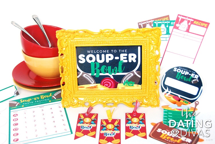 Soup-er Bowl Printables