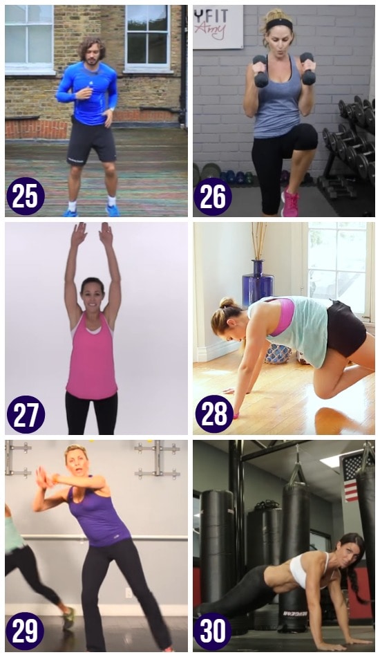 101 of the Best YouTube Workouts   The Dating Divas - 30