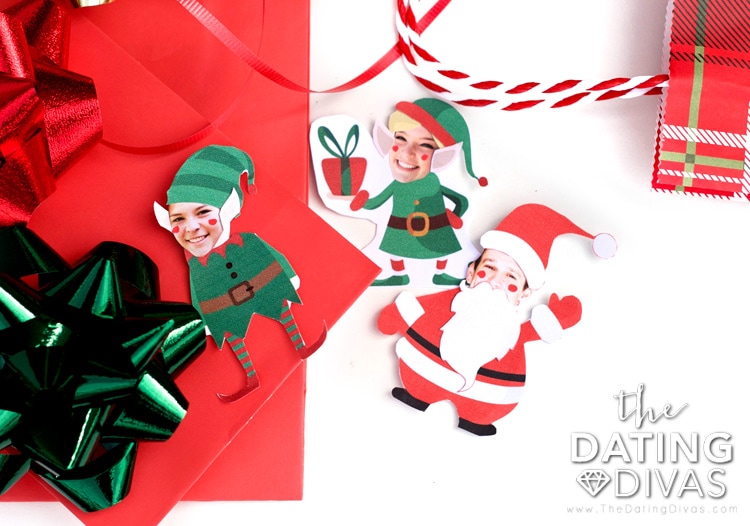 Cute elf-yourself printable ornaments!