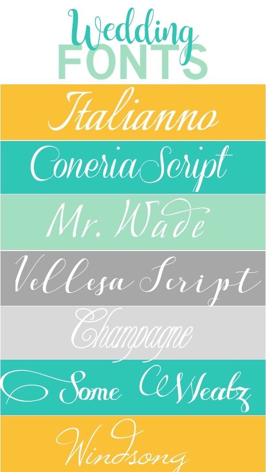 Our Favorite Free Wedding Scripts