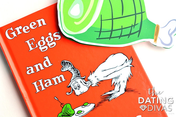 Great date idea focused on Green Eggs and Ham.