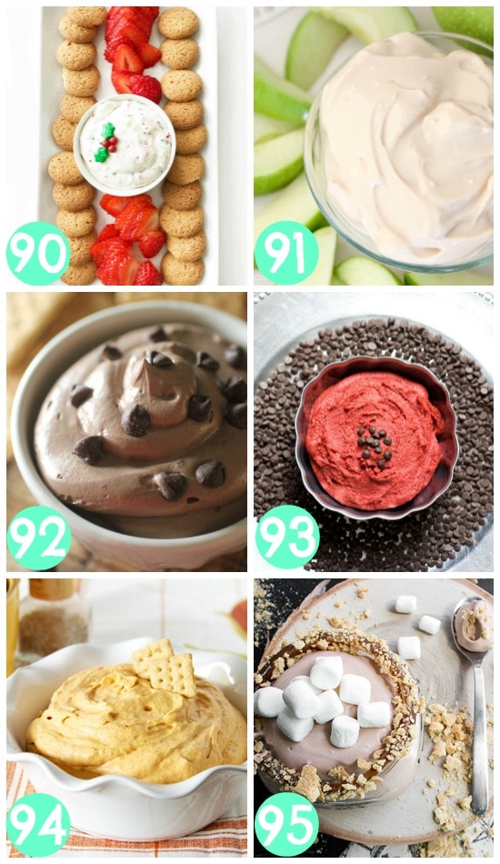 Low-Cal Dessert Dips