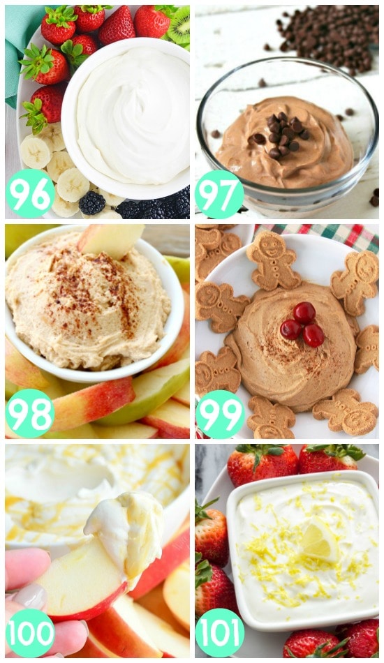 Low-Calorie Treat Dips