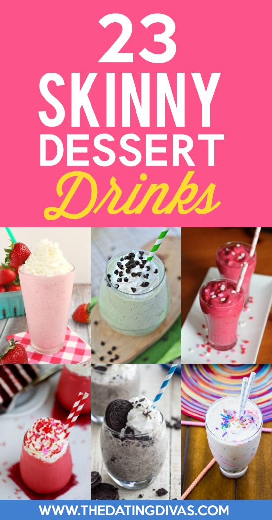 Skinny Dessert Drink Ideas