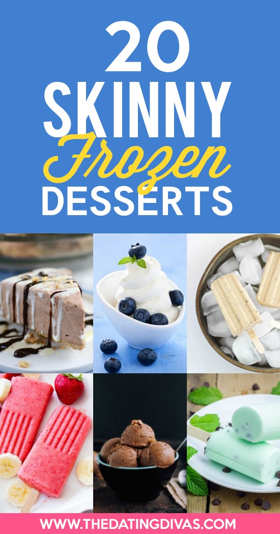 Skinny Frozen Dessert Recipes