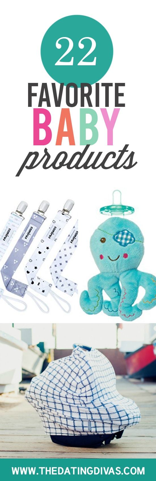 22 must-have baby products banner