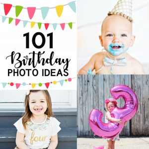 Birthday Photo Ideas