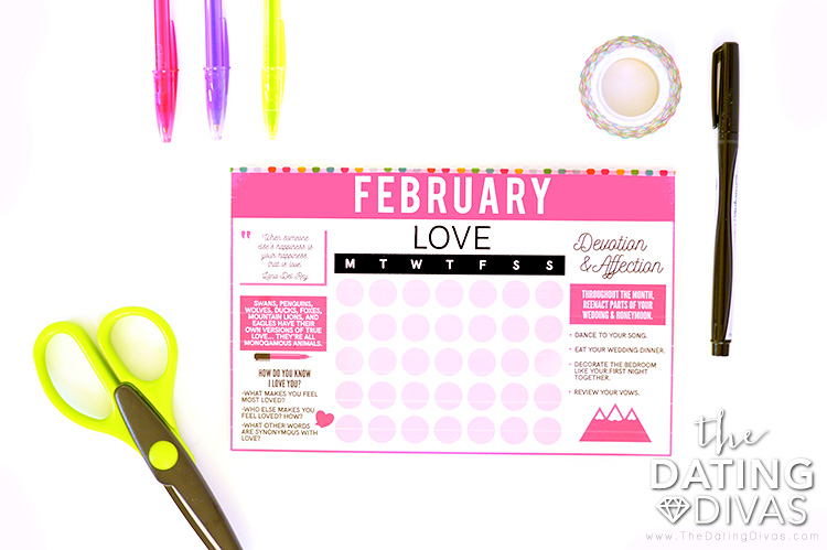 Simple and Practical DIY Calendar Printable