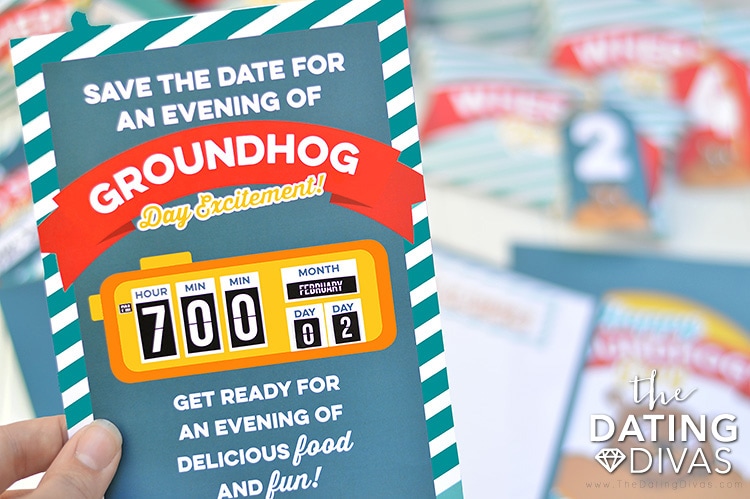 Groundhog Day Invitation