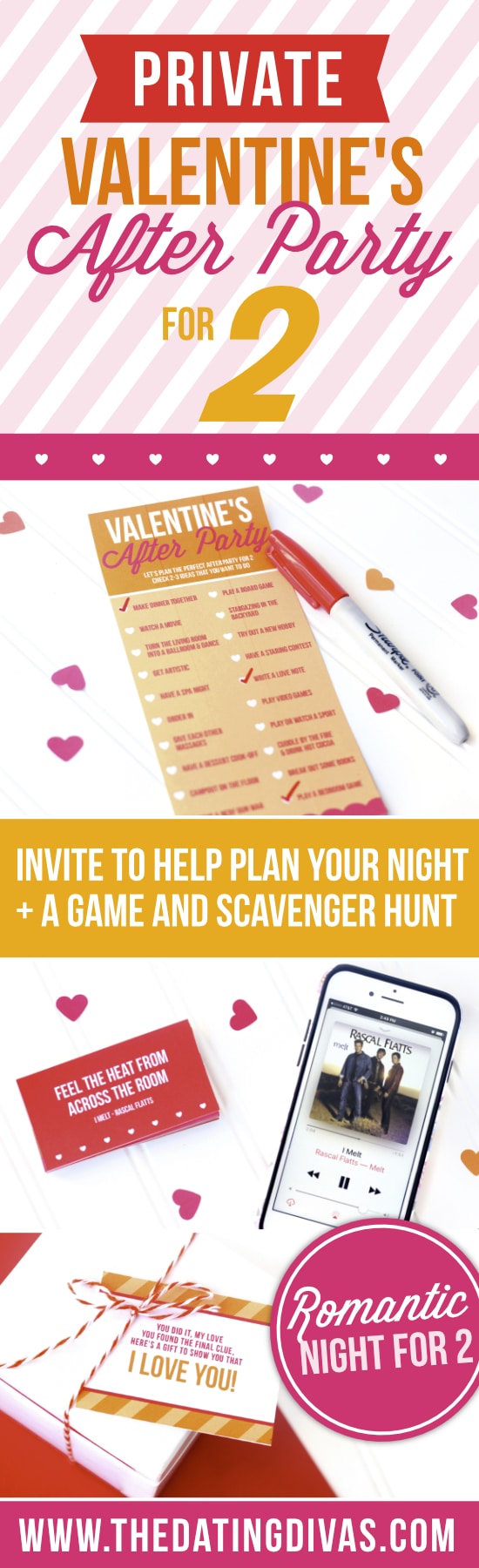 Valentine s Bedroom Party Pack   From The Dating Divas - 9