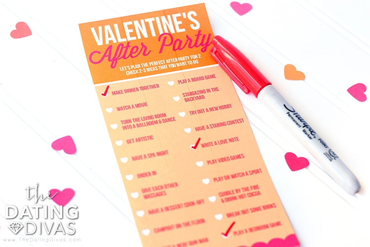 Valentine s Bedroom Party Pack   From The Dating Divas - 72