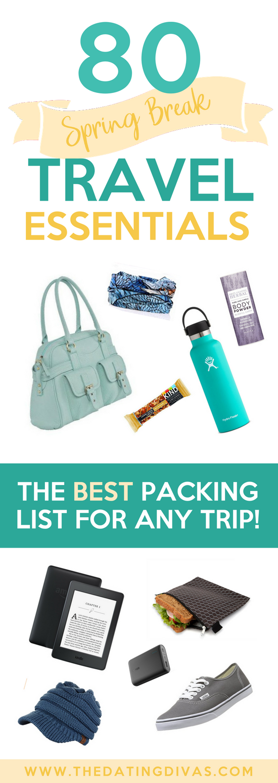 The Best Packing List for Any Trip - Our Favorite Travel Essentials #travelessentials #packinglist