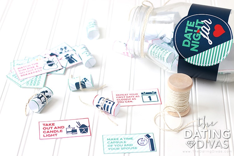 40 Date Night Jar Ideas with Free Printables - 50