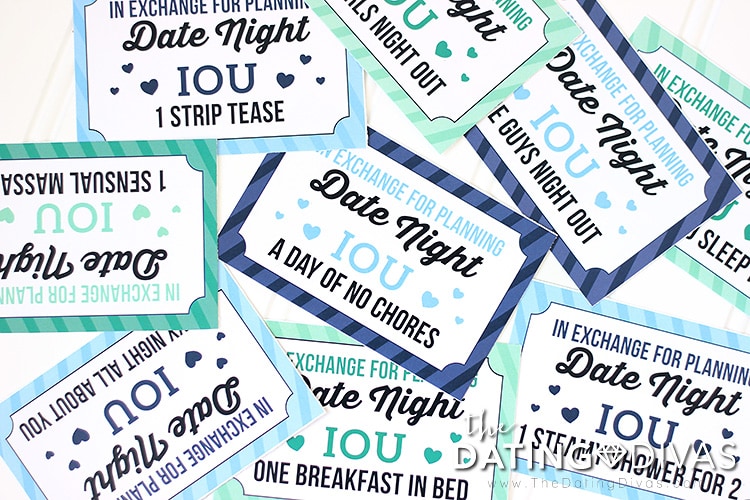 Date Night Coupons