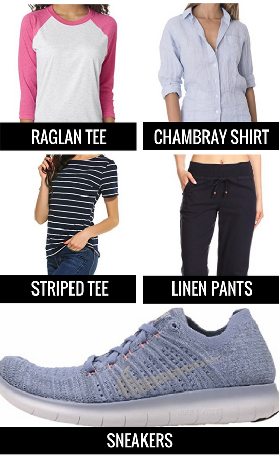 Simple, Minimalist Packing List for Warm Weather
