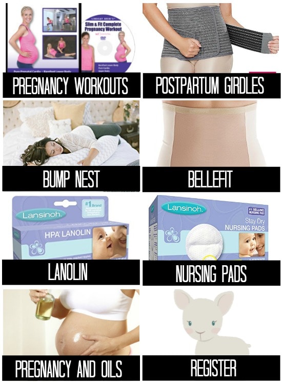 8 Pre and Postnatal tips collage