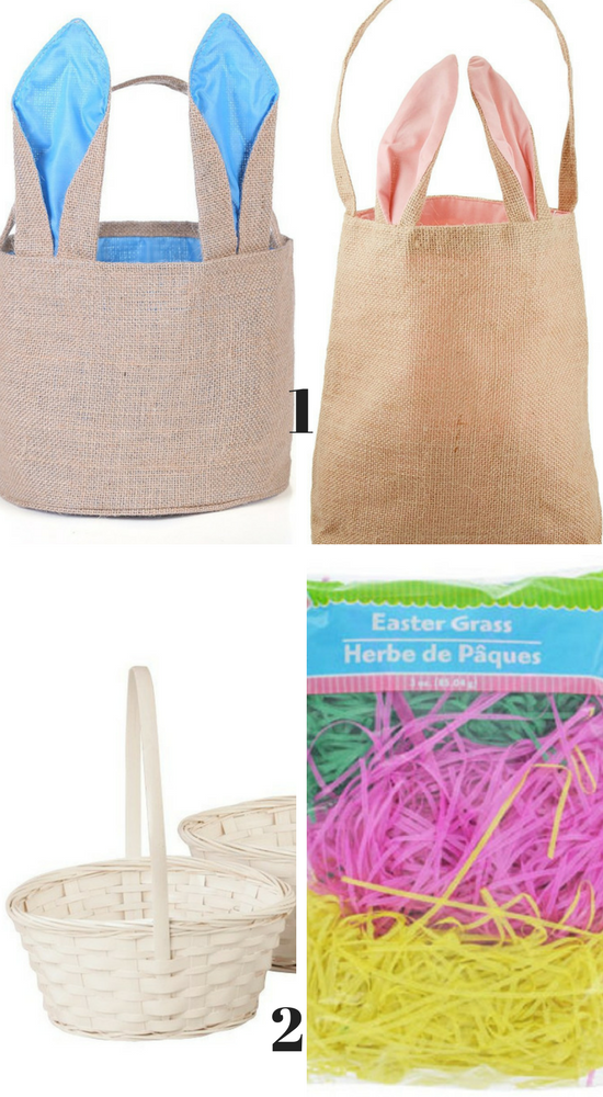 Easter Bunny Burlap Bag Baskets Jute. Easter Egg Hunt Bags. Brand New