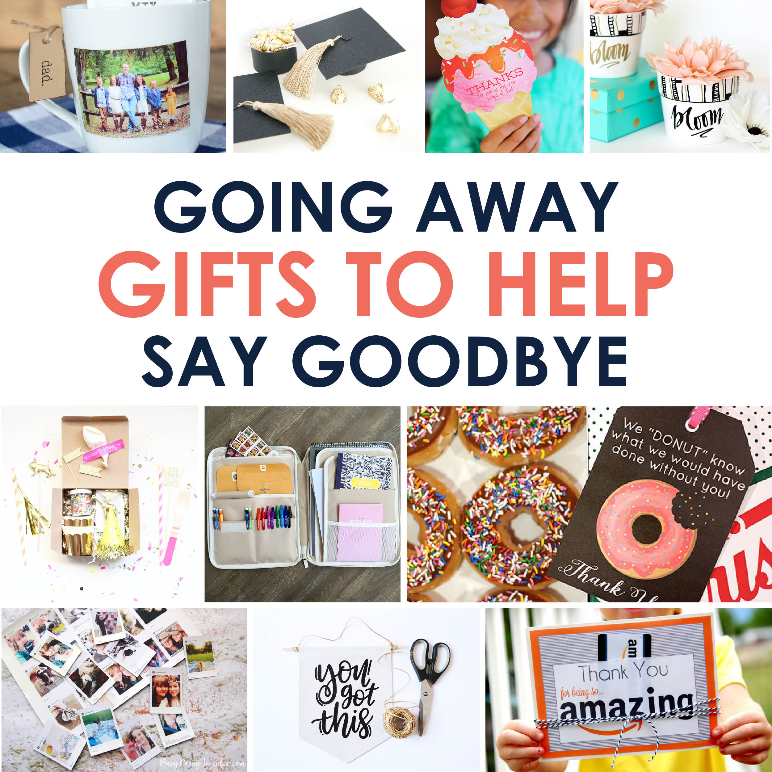 Going Away Gifts to Help Say Goodbye | The Dating Divas