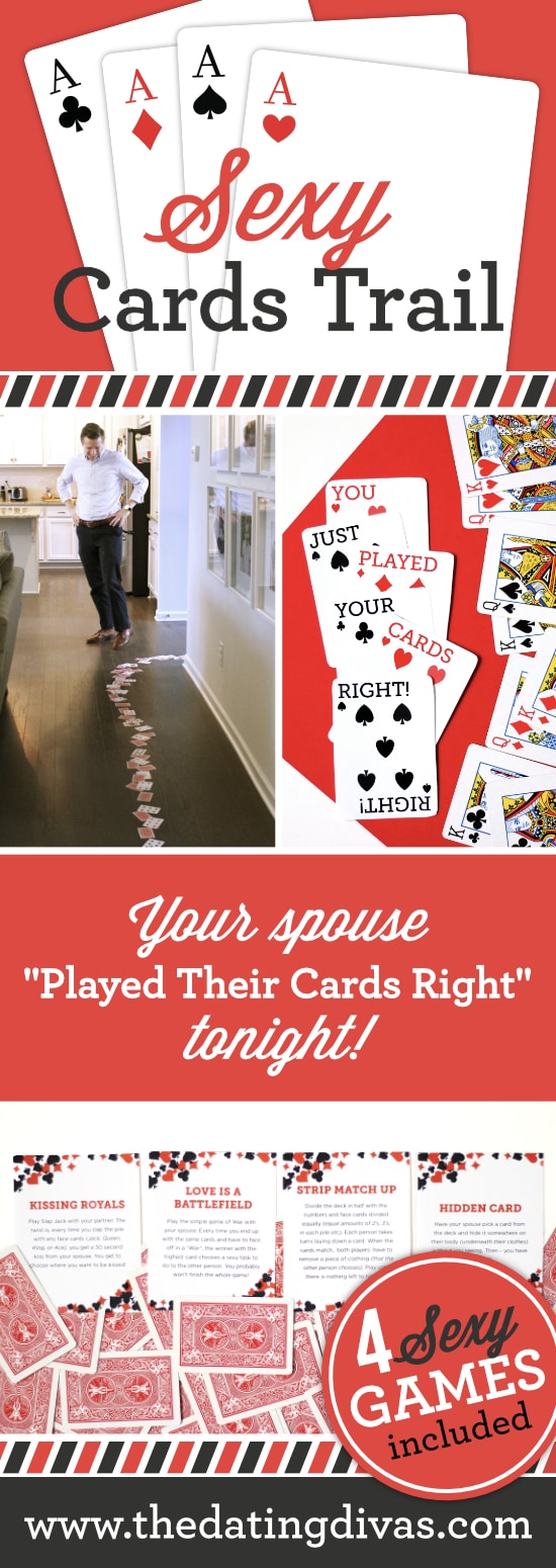 Sexy Cards Trail Intimacy Idea