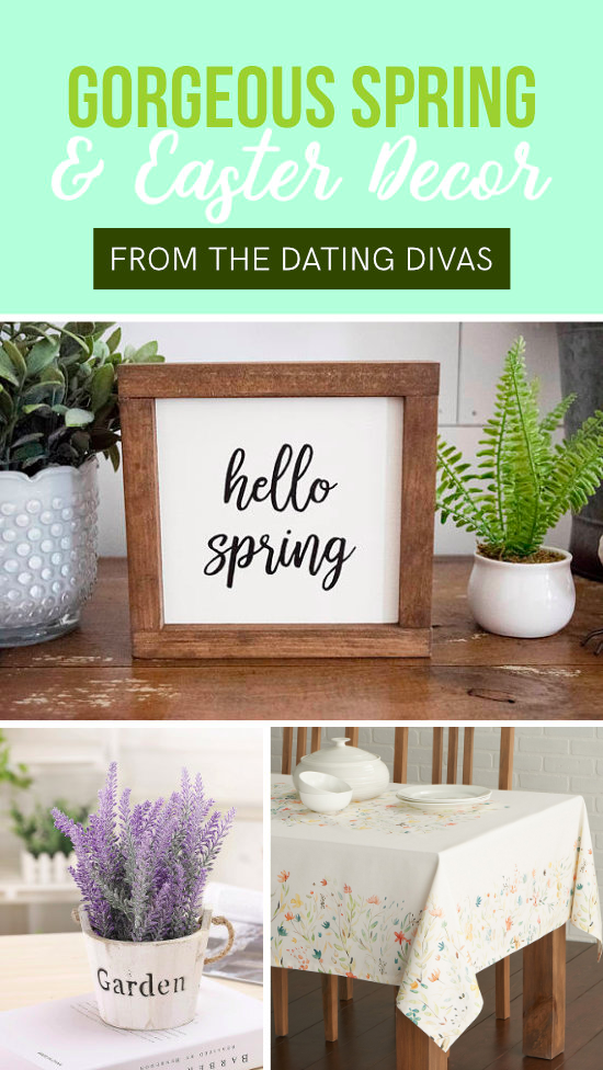 Spring and Easter Decor #Easter #Springdecor