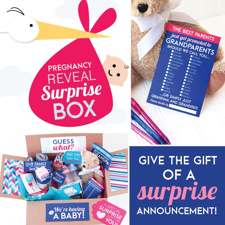 Pregnancy Reveal Box