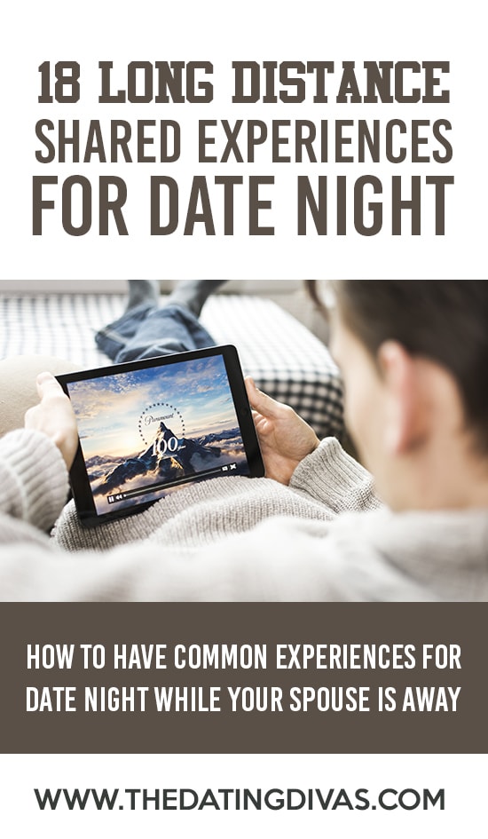 How to have a shared experience with your long distance spouse.