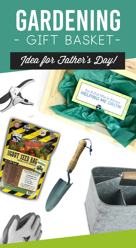 Father's Day Gardening Gift Basket