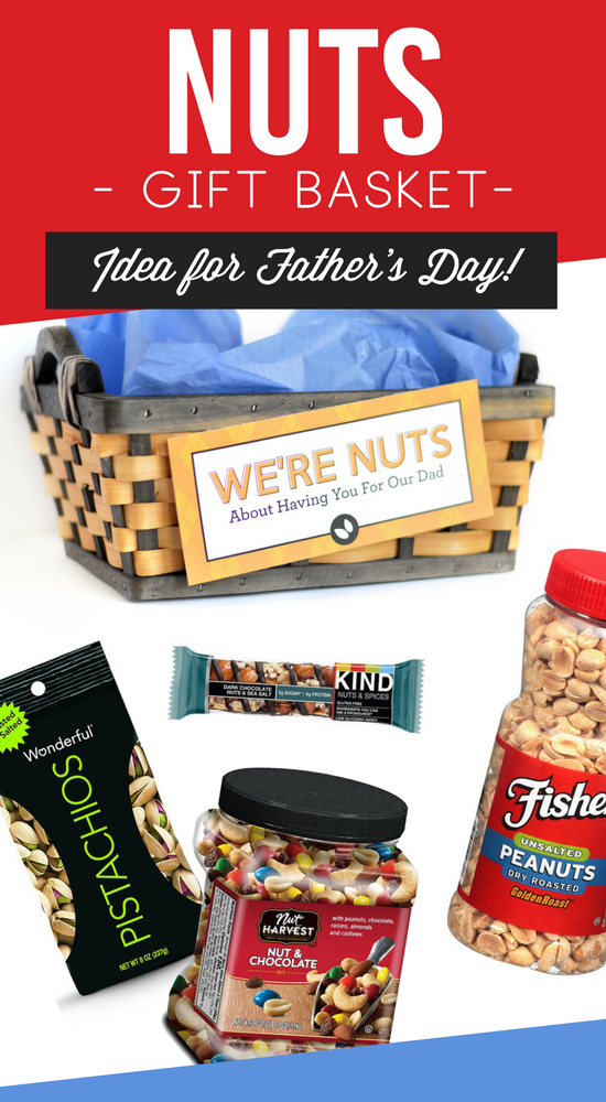 Father's Day Nuts Gift Basket