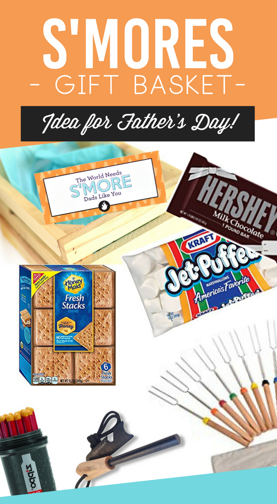 S'Mores Gift Basket Ideas for Father's Day