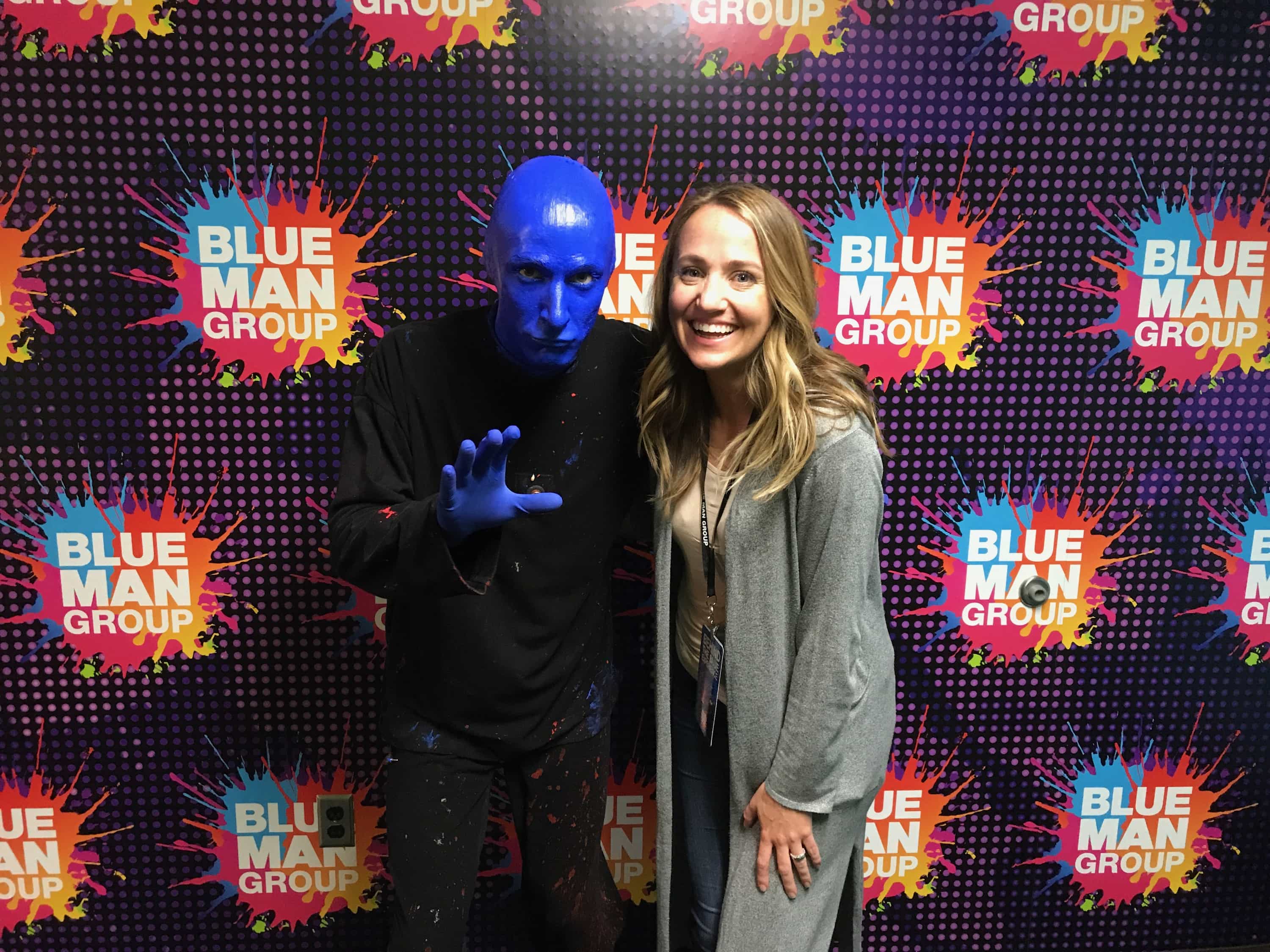 Our Awesome Experience With Blue Man Group    The Dating Divas - 3