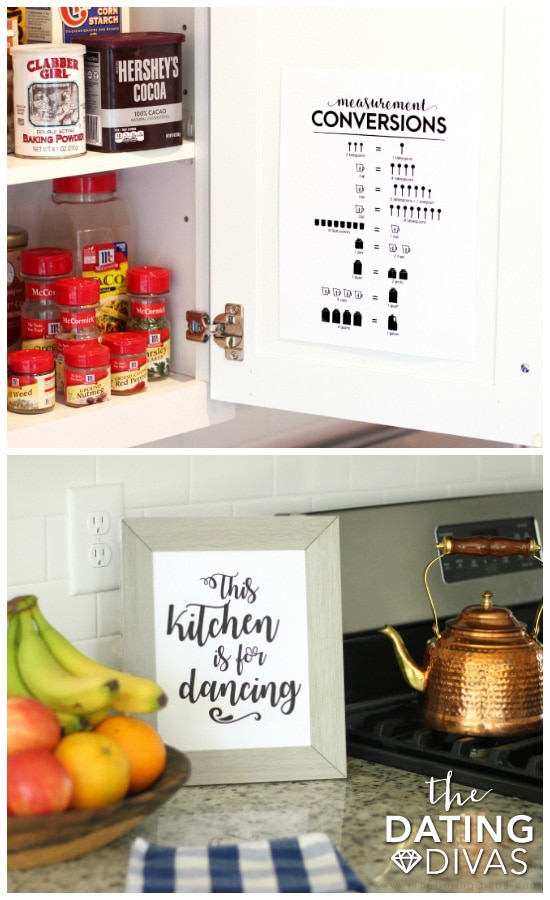 Printable Wall Art for the Kitchen