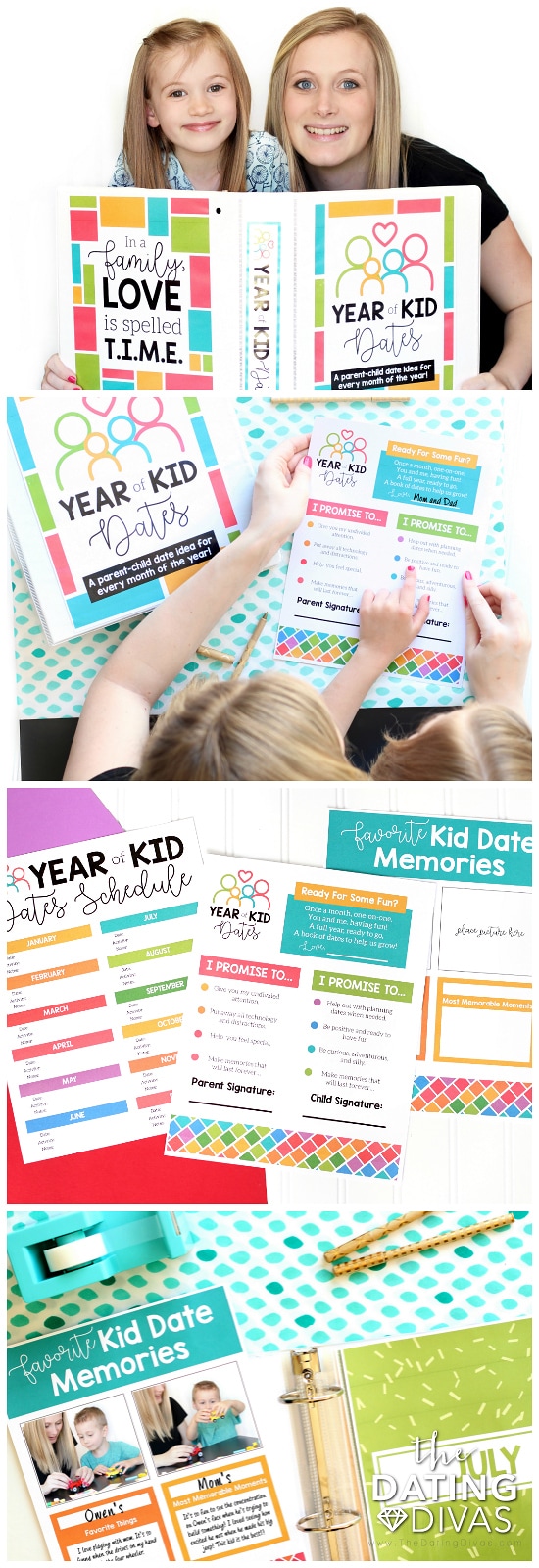 Year of Kid Date Ideas Binder