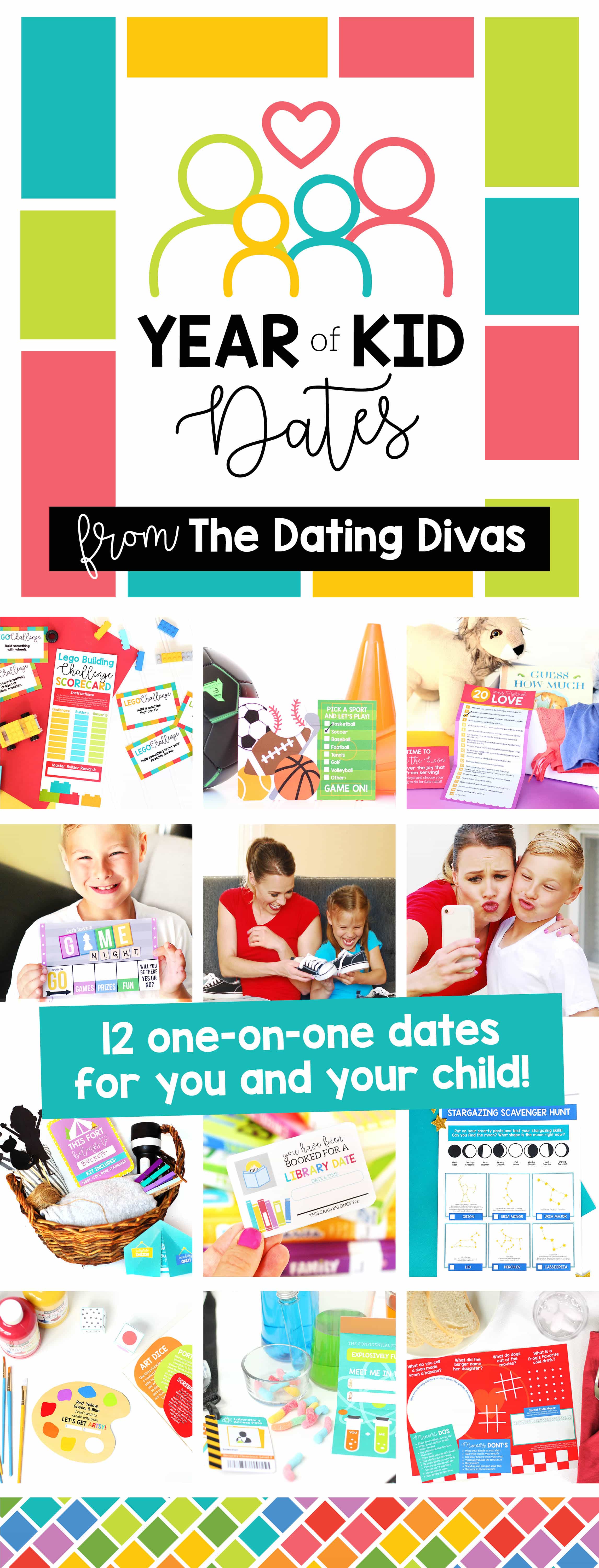 A whole year of Parent Child Dates for Kids 