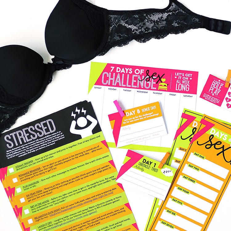 7 Days of Sex Challenge for Couples - By The Dating Divas