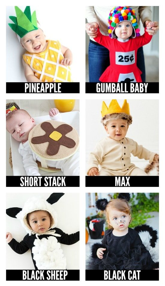 DIY Halloween Costumes for Babies & Children