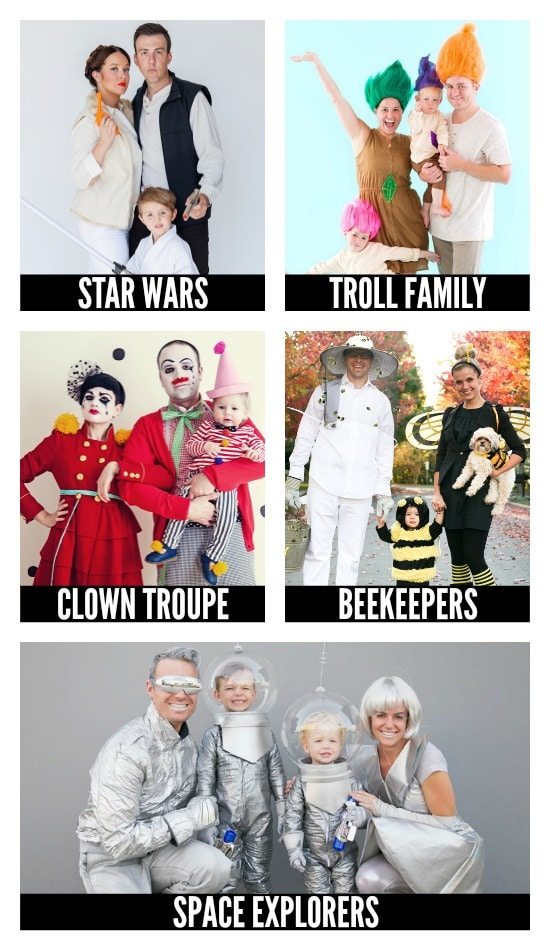 Family DIY Halloween Costumes