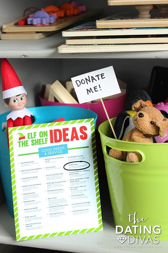 Elf on the Shelf Ideas List